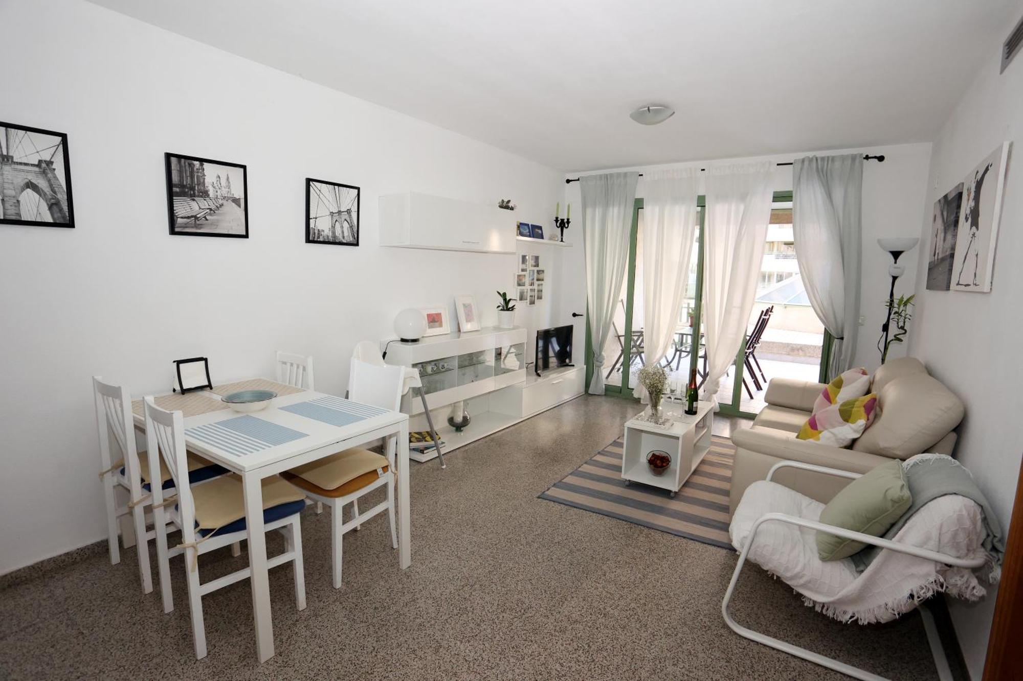 Apartamento Dos Habitaciones Primera Linea De Playa บาเลนเซีย ภายนอก รูปภาพ